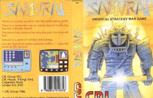 Samurai box art for ZX Spectrum